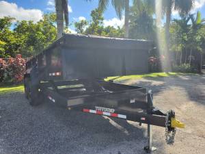 Used dump trailer 7x16 — $12,500 in Florida Keys
