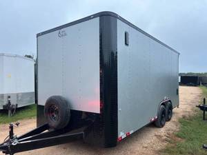 Used new 2025 Cargo Craft 8.5x18 Enclosed Box Trailer stk# 12277 — $13,450 in San Antonio