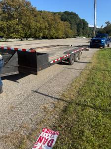 Used 24 foot tri axle trailer — $4,500 in Northern Panhandle