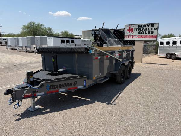 Used 2027 Diamond C LPT207 14x82 Dump BP Trailer — $15,195 in Las Vegas